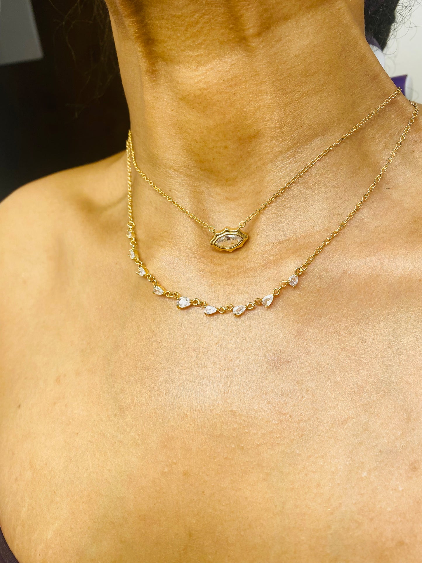 Gold necklace