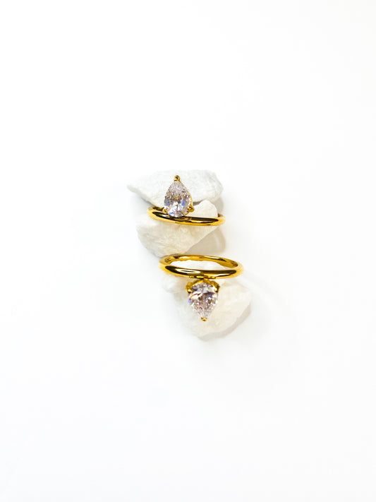 Pear ring
