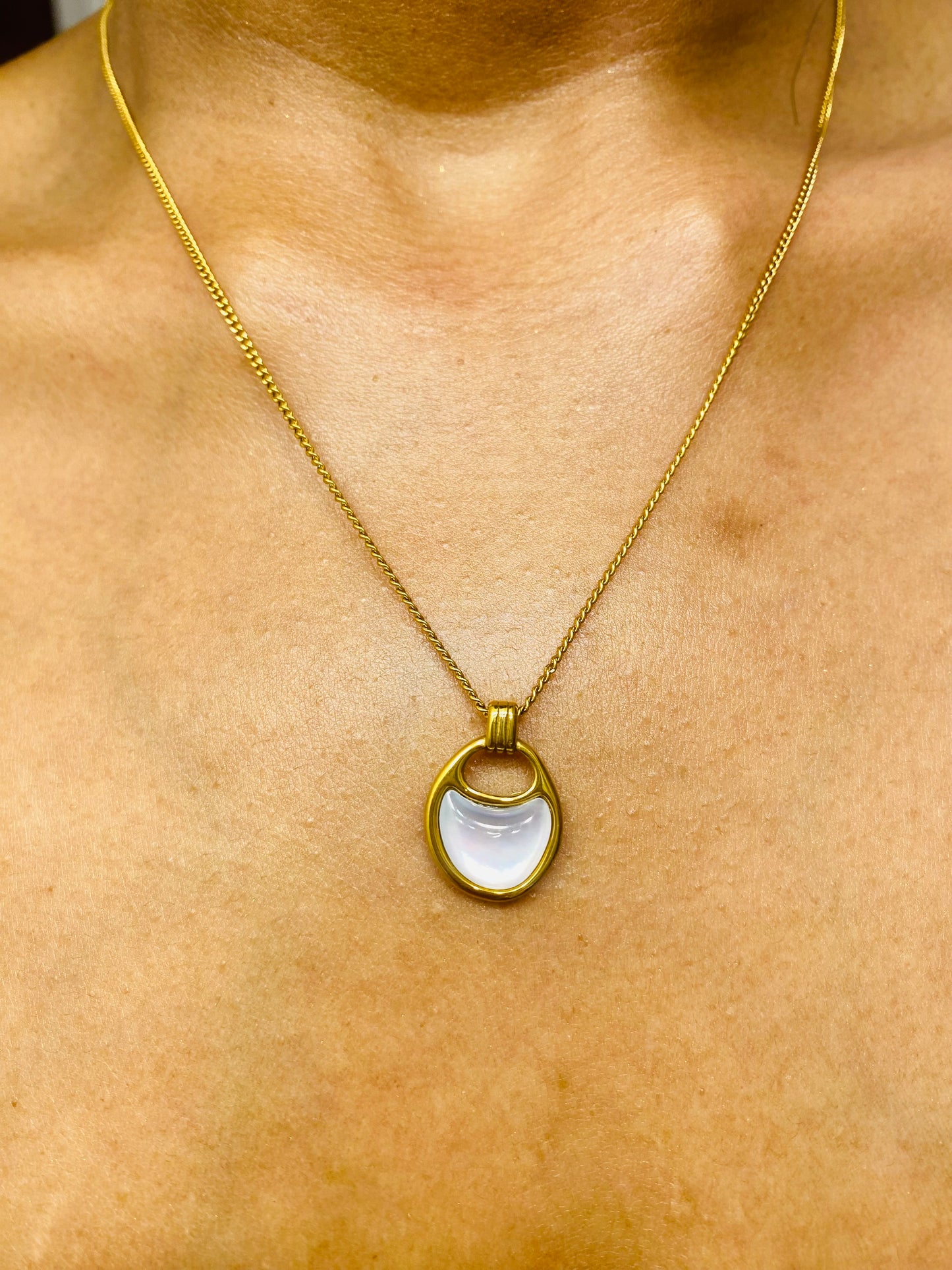 Silver Pearl necklace
