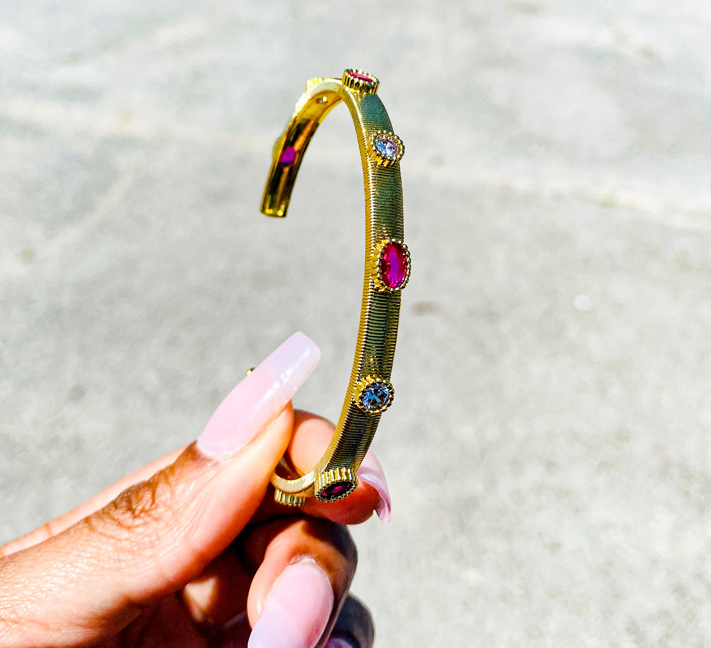Red Ruby Crystal bracelet